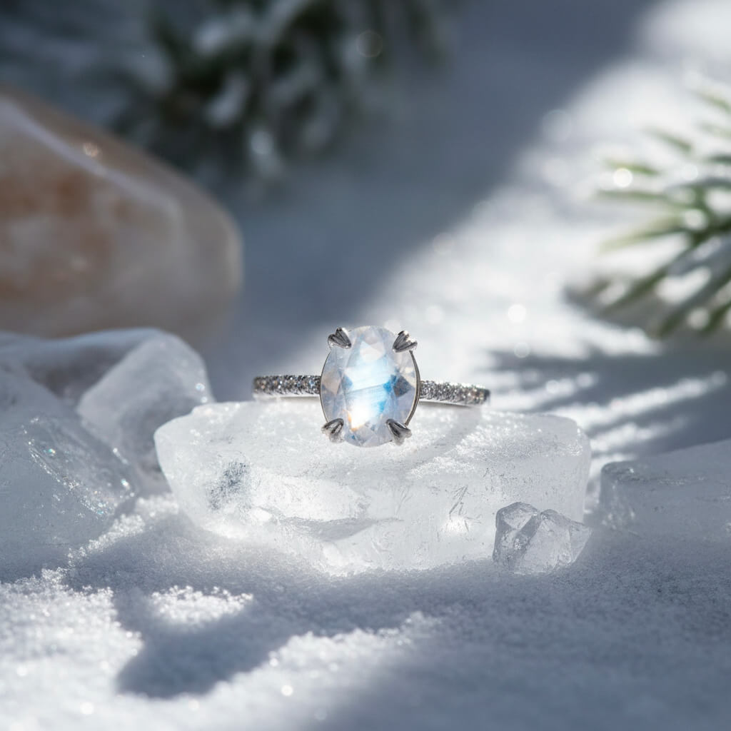 Bague Pierre de Lune Isylia™