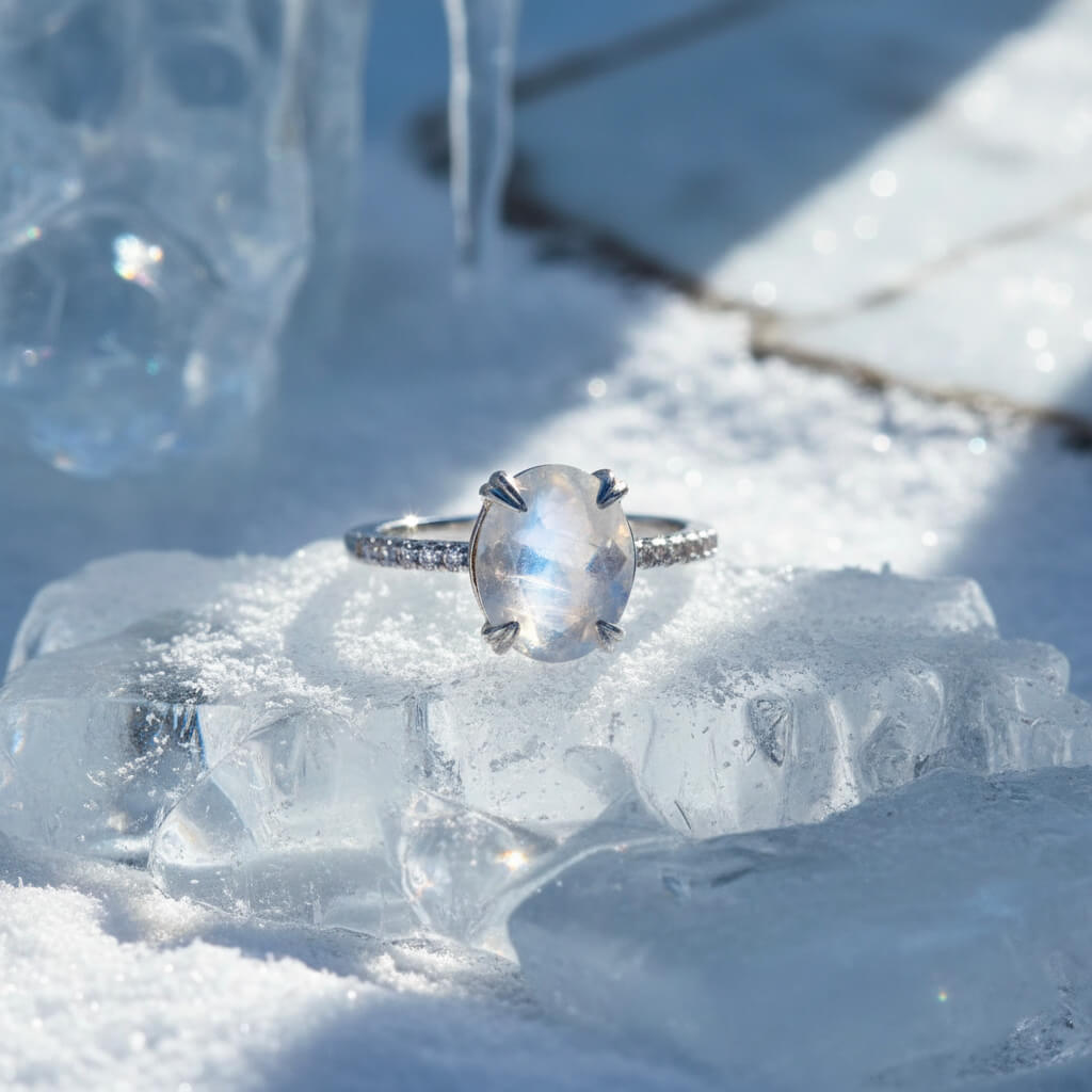 Bague Pierre de Lune Isylia™