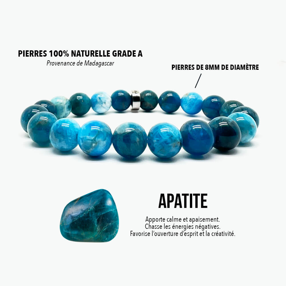 Bracelet Apatite Ajna™
