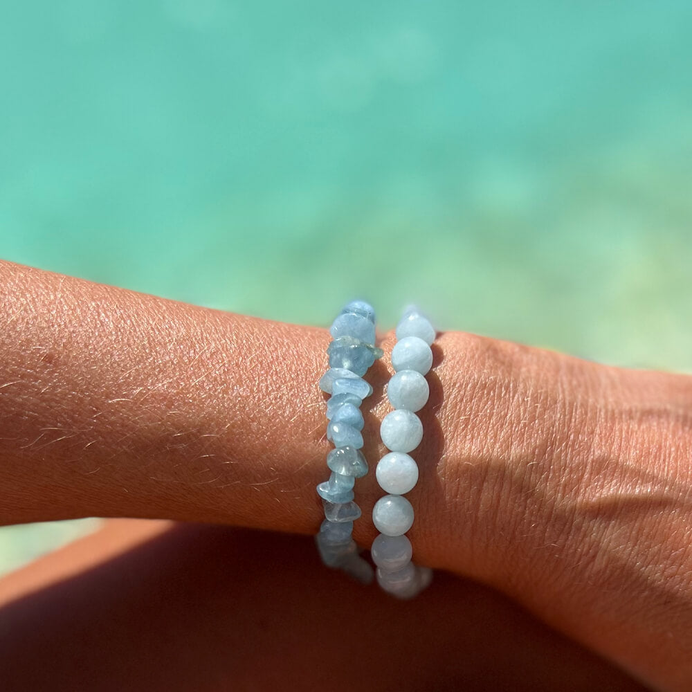 Bracelet Aigue-Marine Vishuddha™