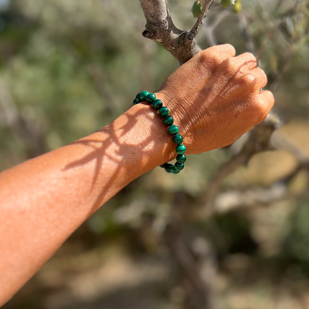 Bracelet Malachite Coeur D'Emeraude™
